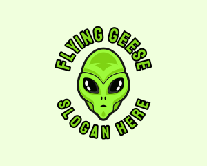 Alien Martian Streaming logo design