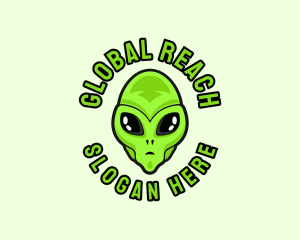 Alien Martian Streaming logo design