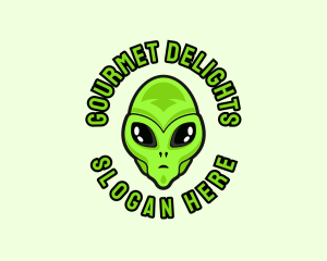 Alien Martian Streaming logo design