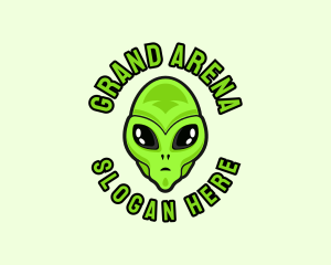 Alien Martian Streaming logo design