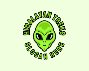 Alien Martian Streaming logo design