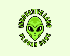 Alien Martian Streaming logo design