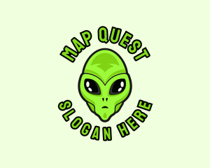 Alien Martian Streaming logo design