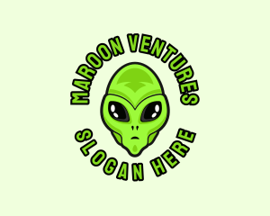 Alien Martian Streaming logo design