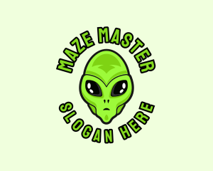 Alien Martian Streaming logo design