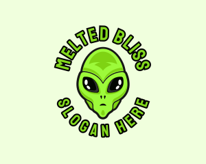 Alien Martian Streaming logo design