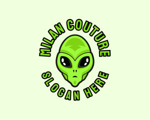 Alien Martian Streaming logo design