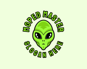 Alien Martian Streaming logo design