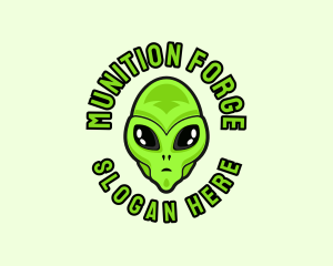 Alien Martian Streaming logo design