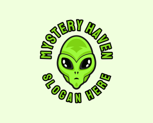 Alien Martian Streaming logo design