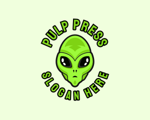 Alien Martian Streaming logo design