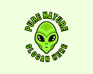 Alien Martian Streaming logo design