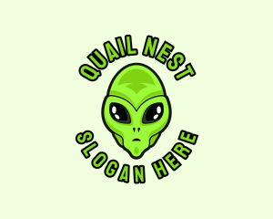 Alien Martian Streaming logo design