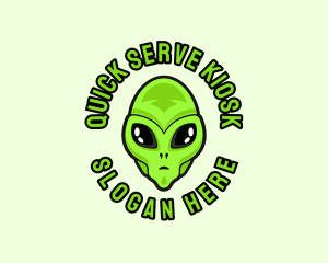 Alien Martian Streaming logo design