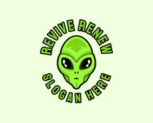 Alien Martian Streaming logo design