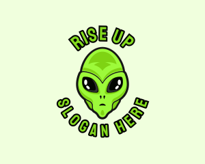 Alien Martian Streaming logo design