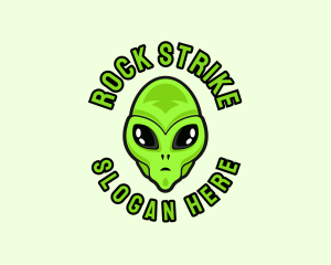 Alien Martian Streaming logo design