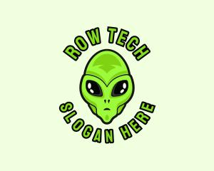 Alien Martian Streaming logo design