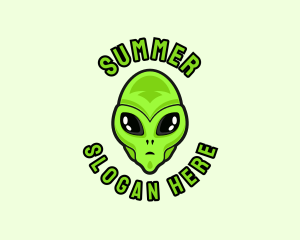 Alien Martian Streaming logo design