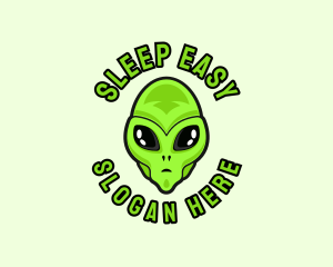 Alien Martian Streaming logo design