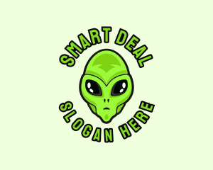 Alien Martian Streaming logo design