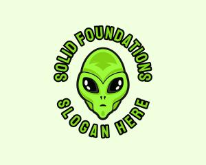 Gamer - Alien Martian Streaming logo design