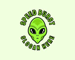 Alien Martian Streaming logo design