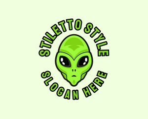 Alien Martian Streaming logo design