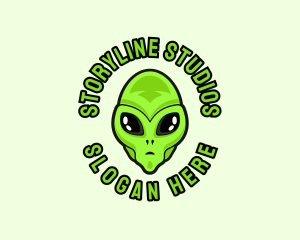 Alien Martian Streaming logo design