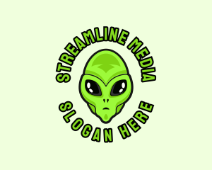 Streaming - Alien Martian Streaming logo design