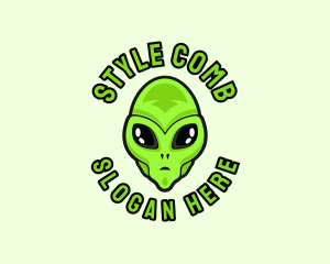 Alien Martian Streaming logo design