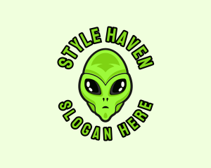 Alien Martian Streaming logo design