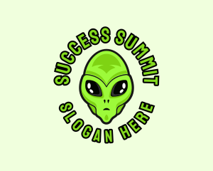 Alien Martian Streaming logo design