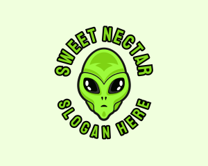 Alien Martian Streaming logo design