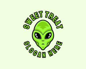 Alien Martian Streaming logo design