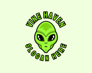 Alien Martian Streaming logo design