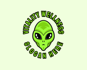 Alien Martian Streaming logo design