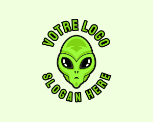 Alien Martian Streaming logo design