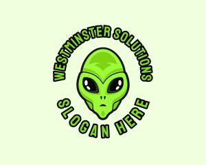 Alien Martian Streaming logo design