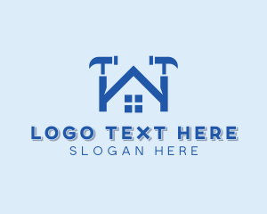 Home Renovation Construction Logo