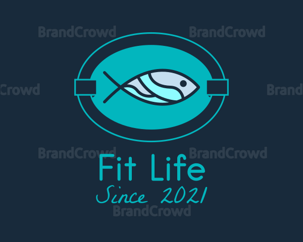 Fish Restaurant Signage Logo