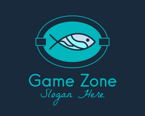 Fish Restaurant Signage Logo