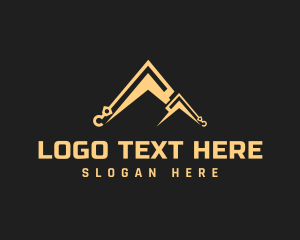 Tools - Crane Hook Mountain logo design