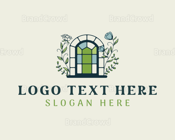 Flower Window Landscaping Logo