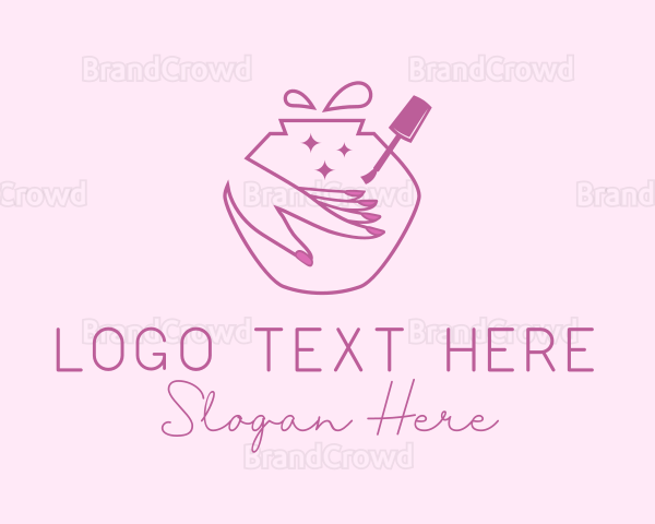 Nail Polish Salon Logo