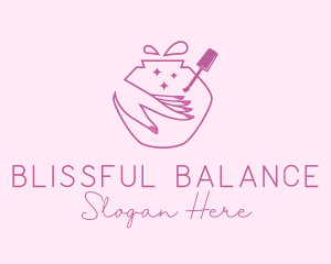 Self Care - Nail Polish Salon logo design
