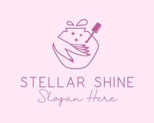 Nail Polish Salon logo design