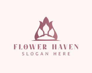 Lotus Flower Massage logo design