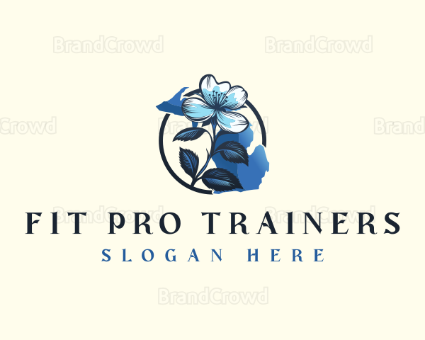 Flower Petal Blossom Logo