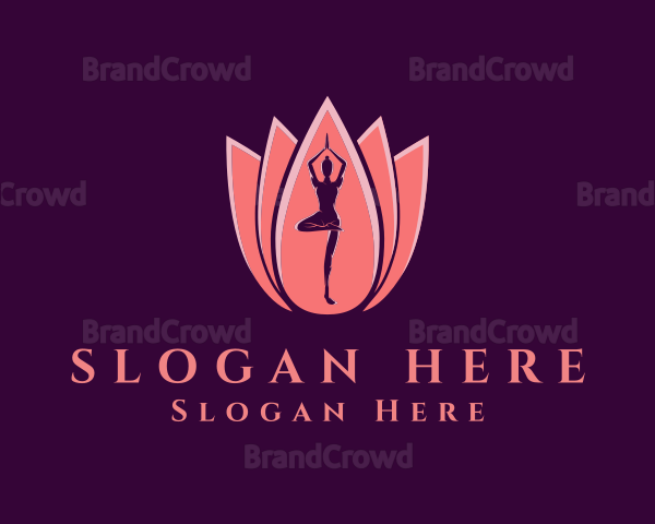 Pink Yoga Wellness Logo